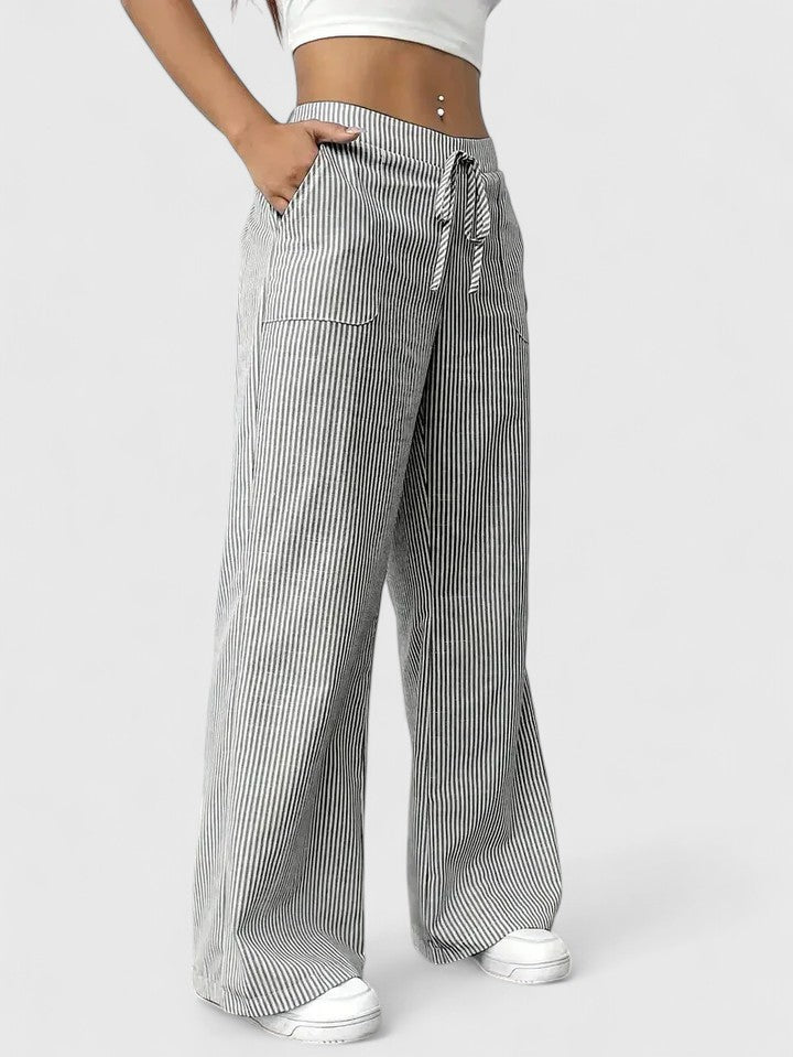 Carol™ | Comfortable Wide-Leg Pants with Elegant Details
