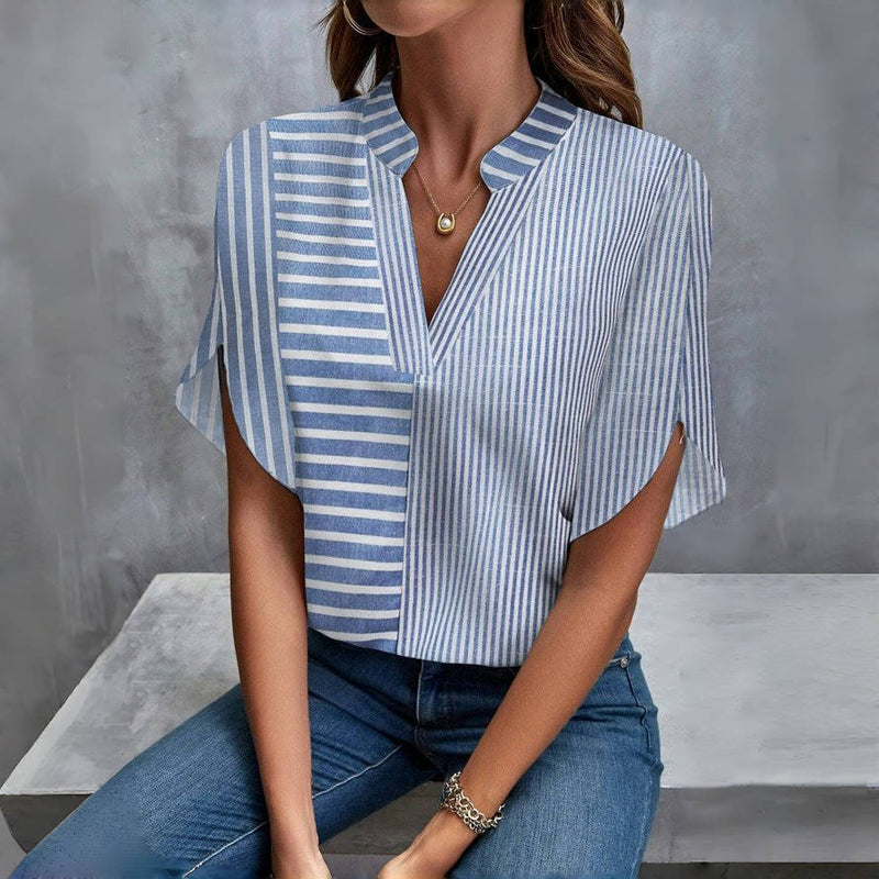 Maxi | Lightweight Striped Blouse