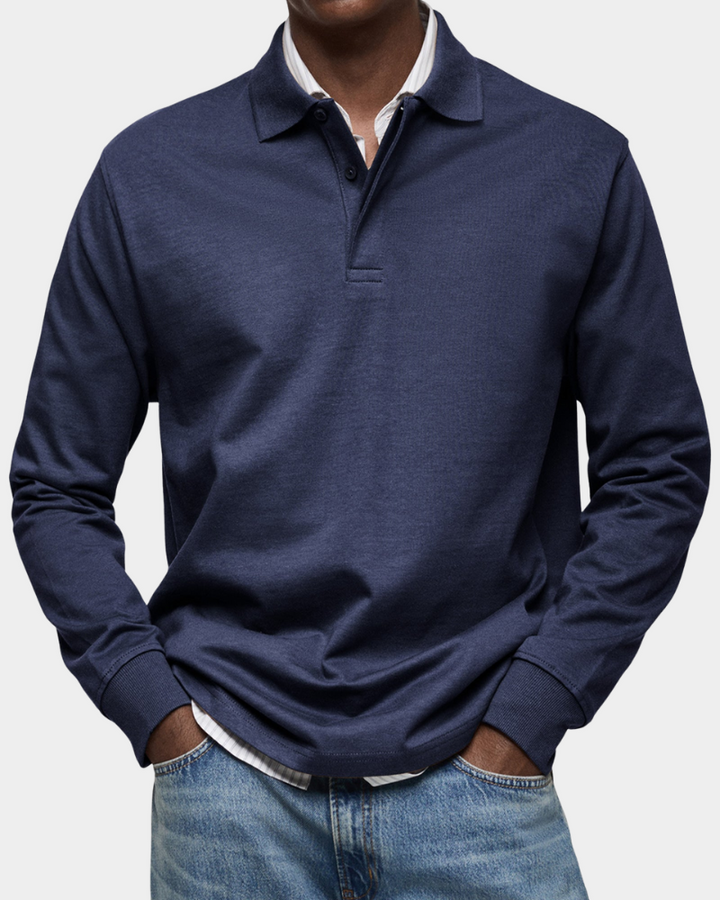 Mark™ | Classic Long Sleeve Polo