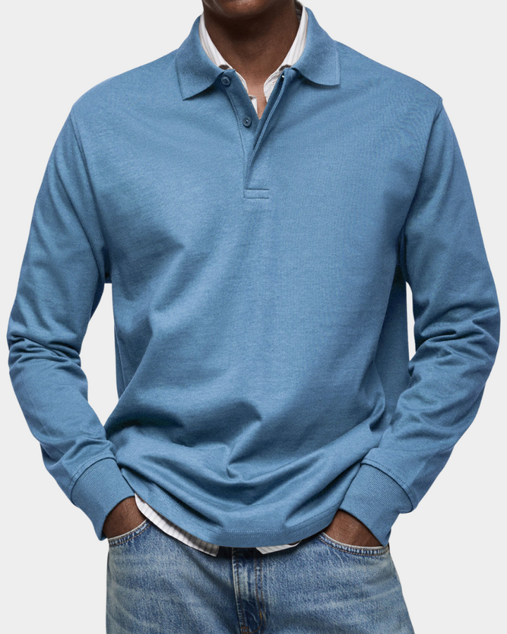 Mark™ | Classic Long Sleeve Polo