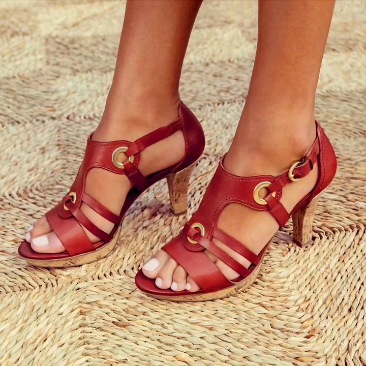 Aurelia | Elegant Leather Heels