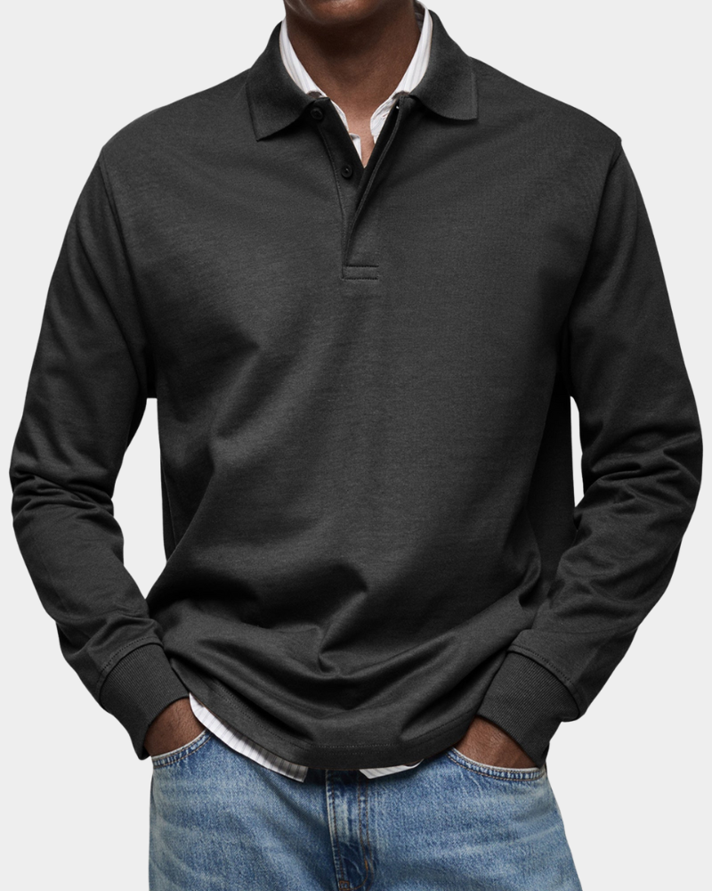 Mark™ | Classic Long Sleeve Polo