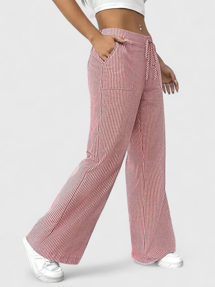 Carol™ | Comfortable Wide-Leg Pants with Elegant Details