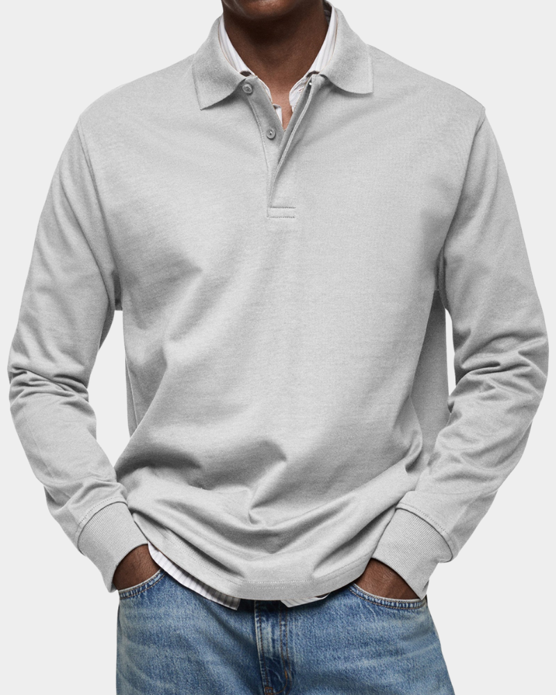 Mark™ | Classic Long Sleeve Polo
