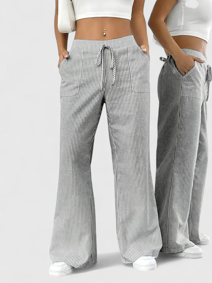 Carol™ | Comfortable Wide-Leg Pants with Elegant Details