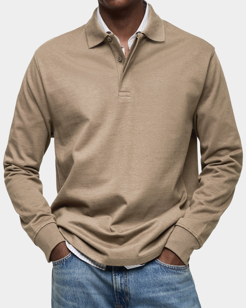 Mark™ | Classic Long Sleeve Polo