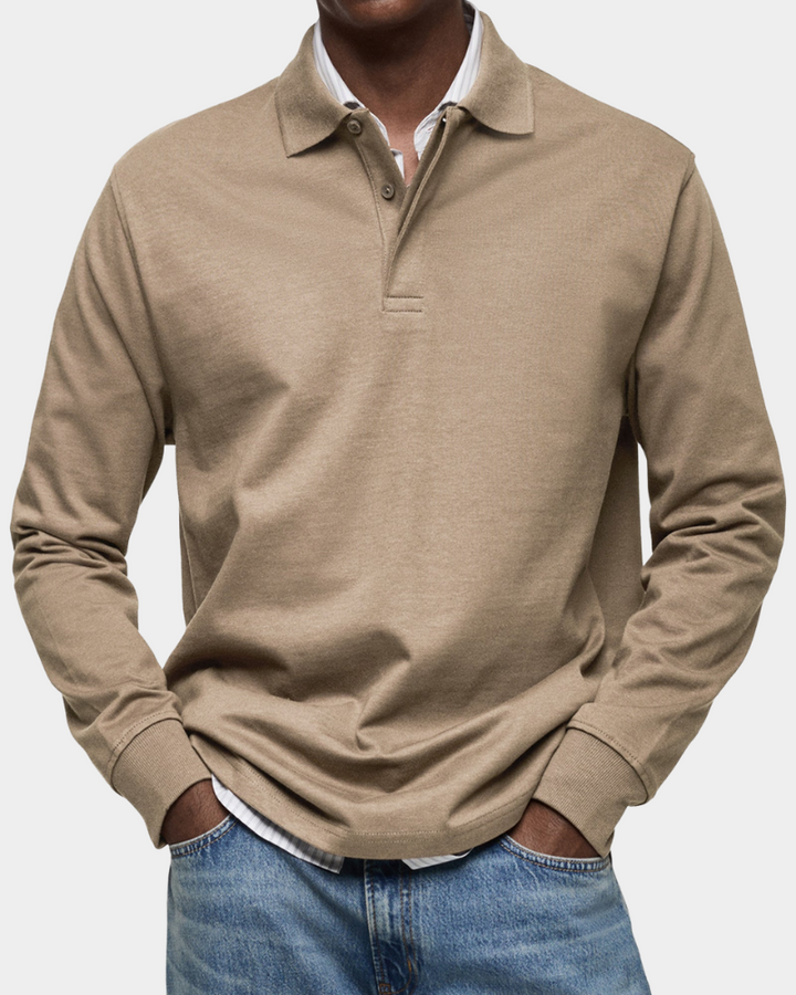 Mark™ | Classic Long Sleeve Polo