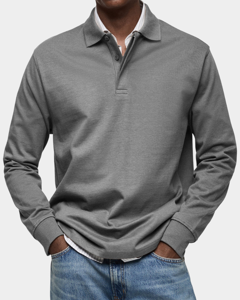 Mark™ | Classic Long Sleeve Polo