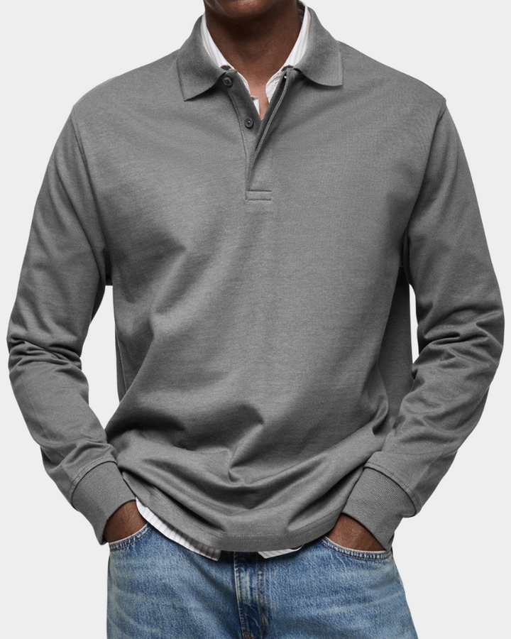 Mark™ | Classic Long Sleeve Polo