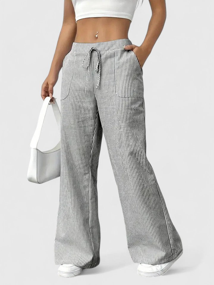 Carol™ | Comfortable Wide-Leg Pants with Elegant Details