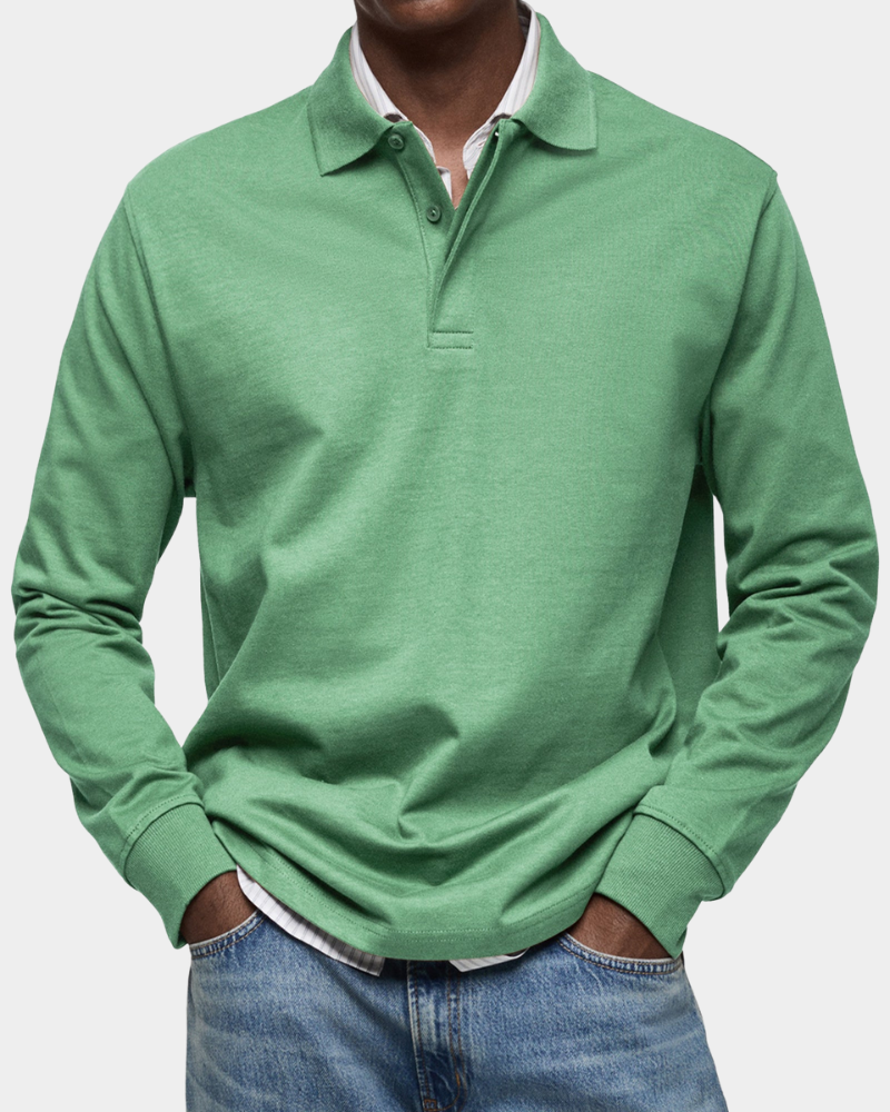 Mark™ | Classic Long Sleeve Polo
