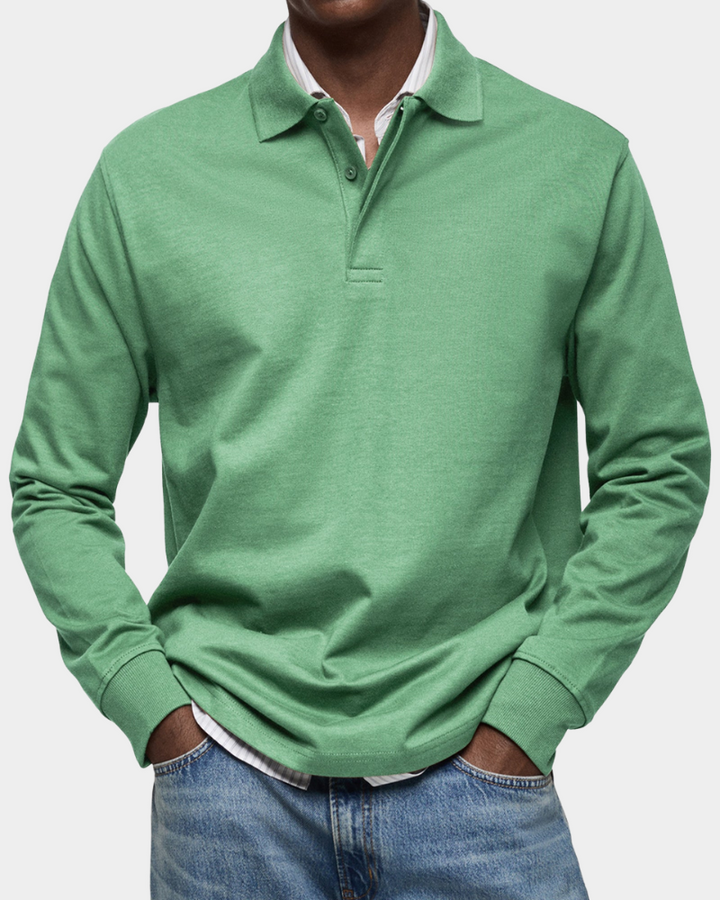 Mark™ | Classic Long Sleeve Polo