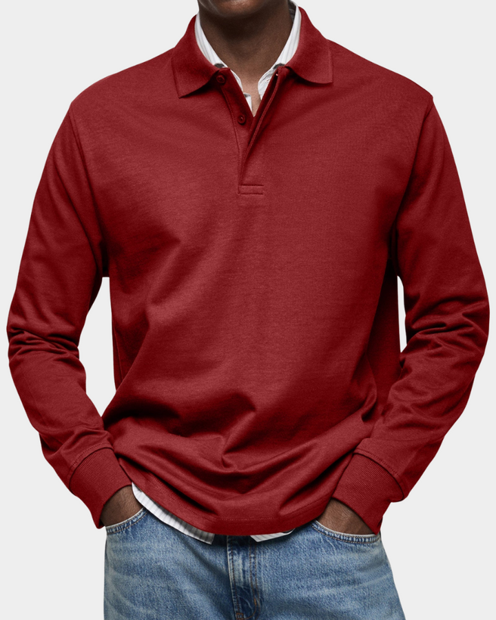 Mark™ | Classic Long Sleeve Polo