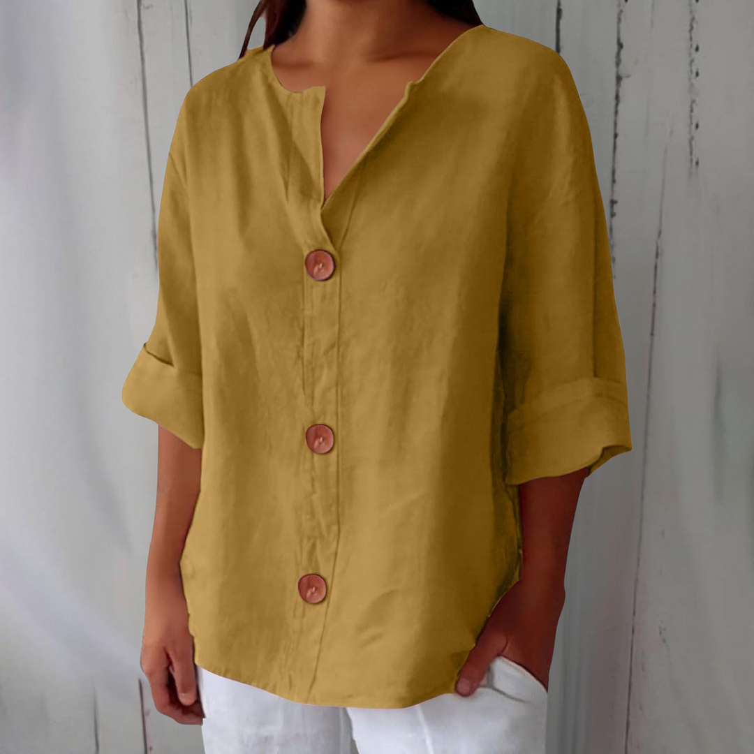 Helen™ | Relaxed Blouse for Timeless Elegance