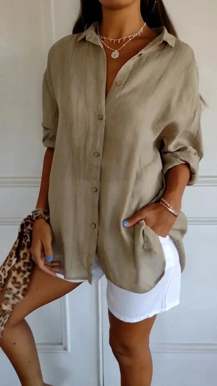 Barbara™ - High-Quality Cotton Blouse