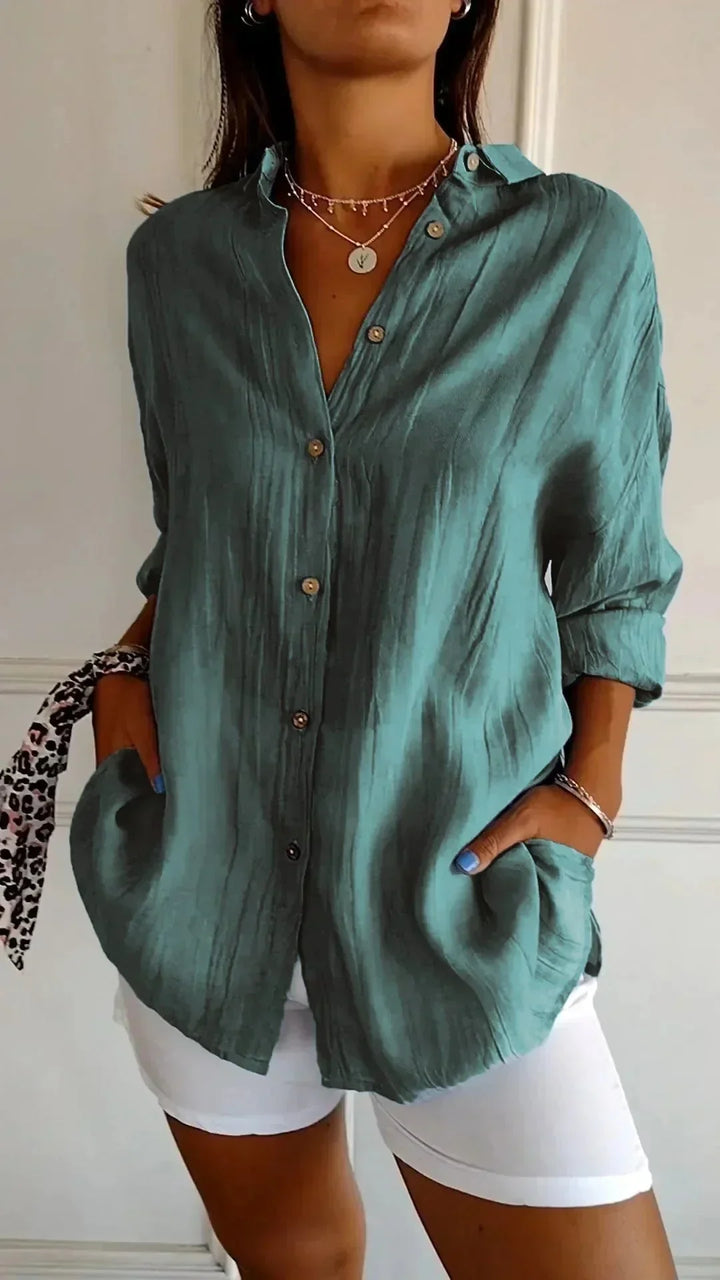 Barbara™ - High-Quality Cotton Blouse