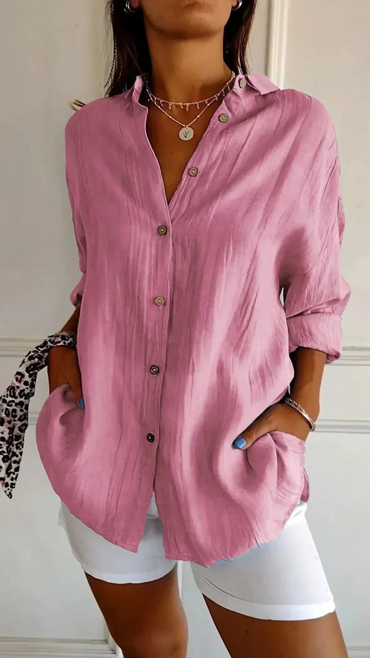 Barbara™ - High-Quality Cotton Blouse