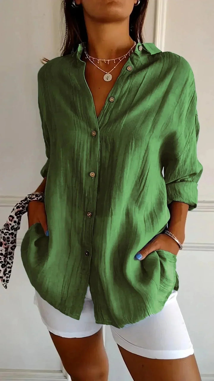 Barbara™ - High-Quality Cotton Blouse