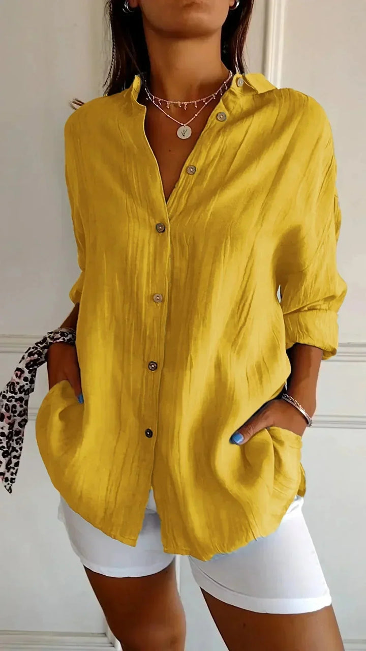 Barbara™ - High-Quality Cotton Blouse