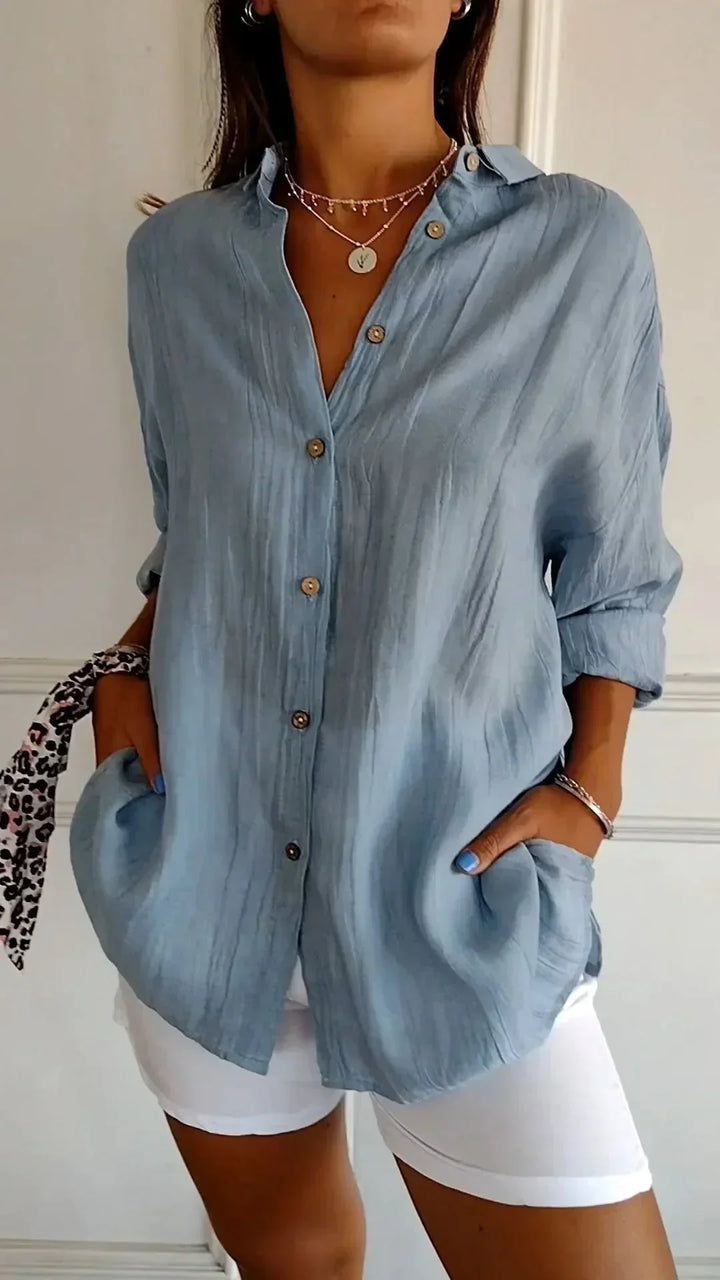 Barbara™ - High-Quality Cotton Blouse