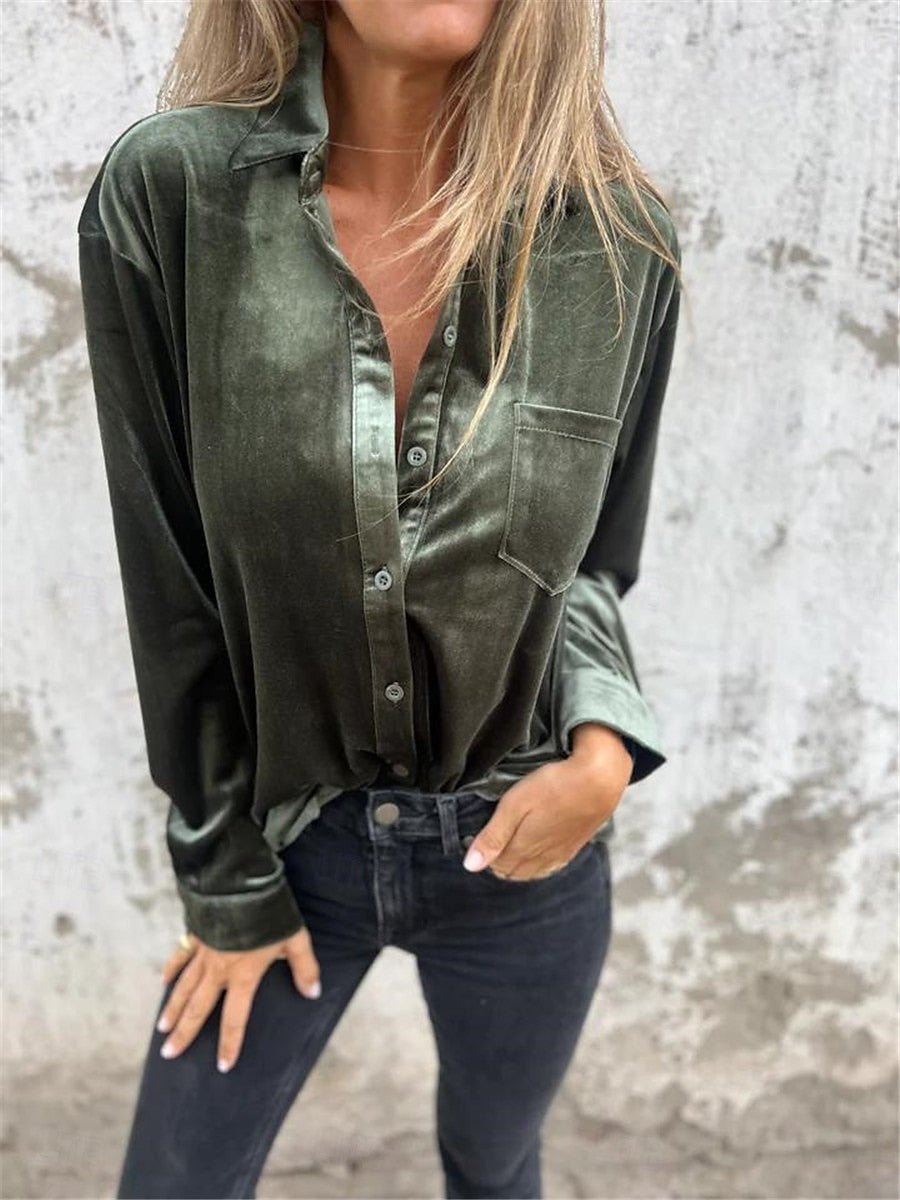 Emily - The Velvet Blouse