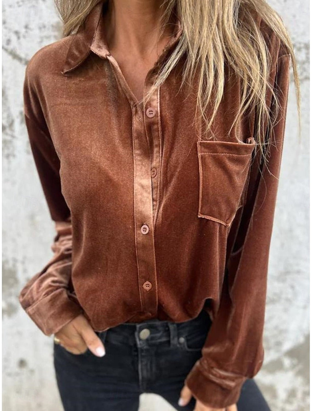 Emily - The Velvet Blouse