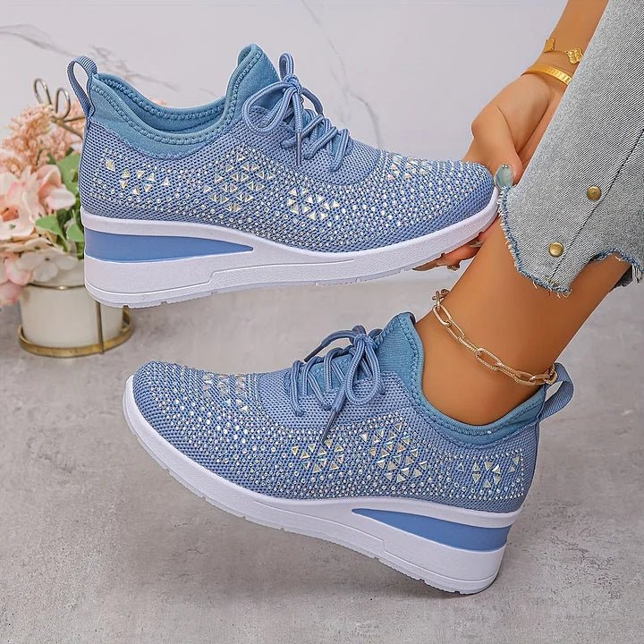 Danielle | Comfort Sneakers with Sparkling Stones